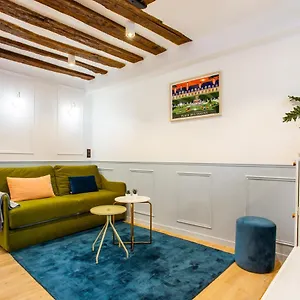 Apartamento Charming - 1br-4p - Le Marais, París